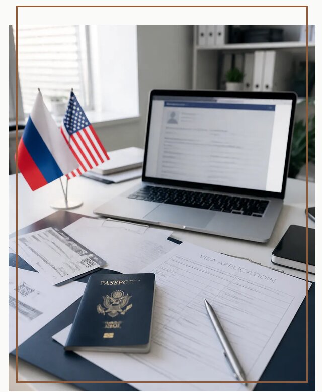 Оформление визы в США для туристов и бизнеса в Сатке